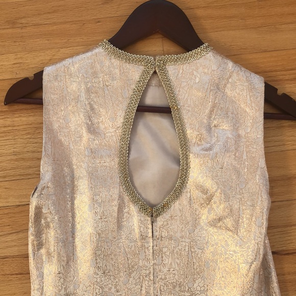 VINTAGE Egyptian Greek dress A line with keyhole - Picture 11 of 12